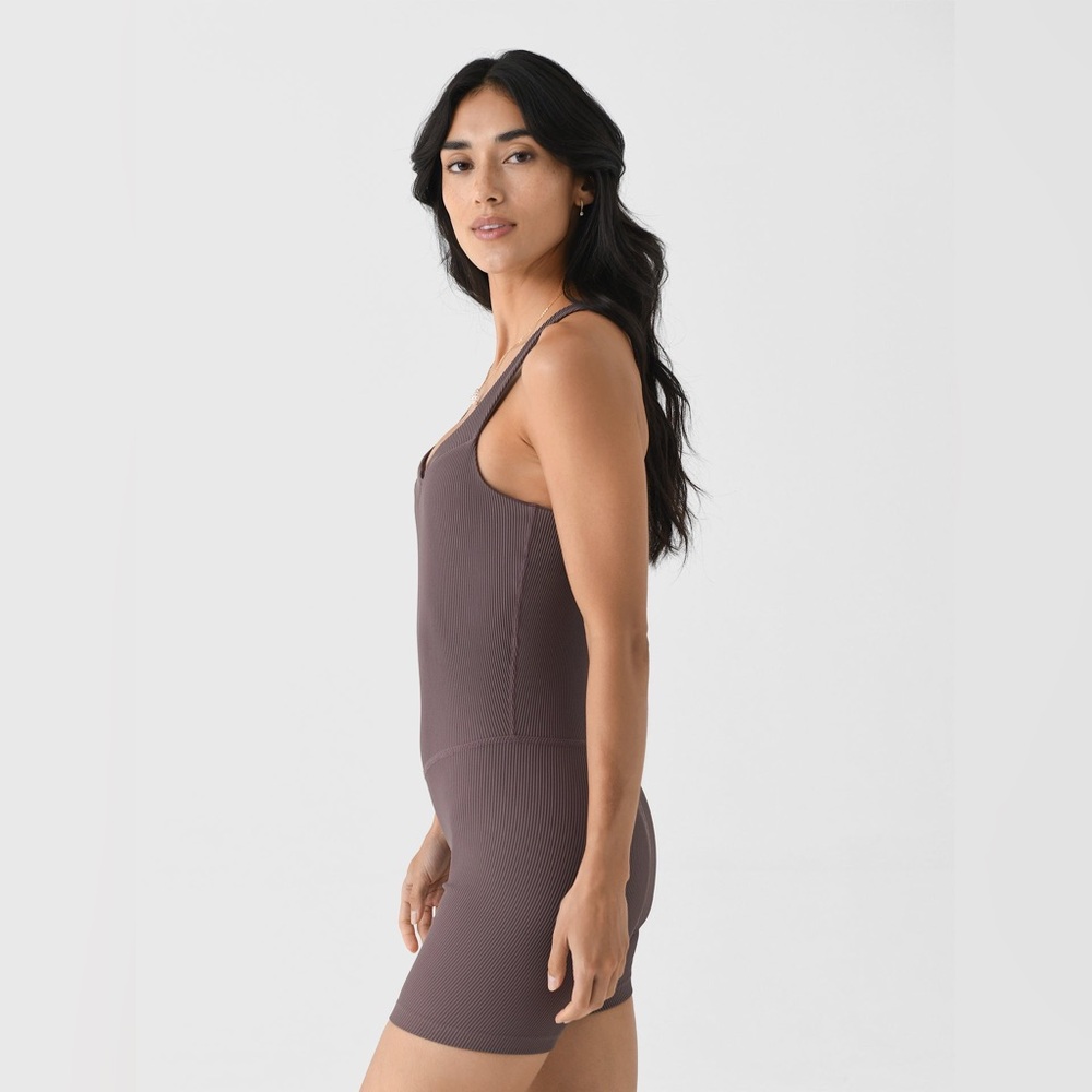 Beyond Yoga Routine Ribbed Biker Jumpsuit Size XS - Picture 9 of 10